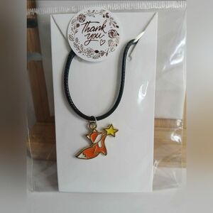 3/$8 Fox Star Necklace Accessories Jewlery Womens Teen Girls